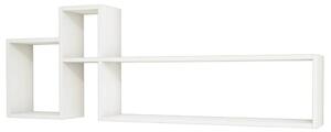 Homemania Raft de perete Polite, alb, 155x22x55cm RFLN094