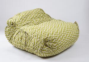 Fotoliu tip Perna Magic Pillow XXL, Material Textil - Zippity Green