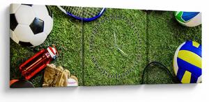 Tablou - Sport (cu ceas) (90x30 cm)