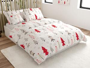 Lenjerie de pat din microfibra JINGLE albă Dimensiune lenjerie de pat: 70 x 90 cm | 140 x 220 cm