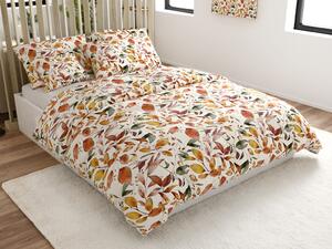 Lenjerie de pat din microfibra AUTUMN LEAVES colorata Dimensiune lenjerie de pat: 70 x 90 cm | 140 x 220 cm