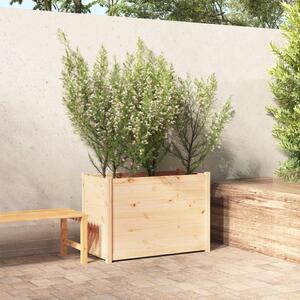 Jardinieră de grădină, 100x50x70 cm, lemn masiv de pin