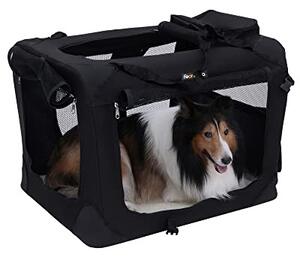 Geanta de transport animale, Feandrea, Negru, 70.0x52.0x52.0 cm