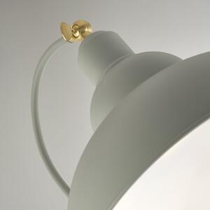 Searchlight Lampadar Yosra, gri-maro, metal, 166 cm, E27, Bej, Camera de zi / sufragerie, Metal, Modern