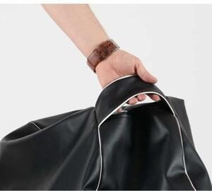 Fotoliu Relaxo, Material Impermeabil - Negru