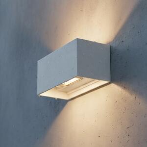 IDEAL LUX Ideal Lux LED pentru exterior Atom, alb, 20 cm, metal, Alb, Metal, Modern, Priză de perete sus / jos