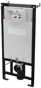 Deante Easy Lock, modul WC încastrat pentru vase suspendate, rezervor 4/2 l 510x1176 mm, negru, CSTEWC01
