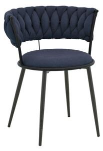 Scaun Bucatarie/Dining Akisa Textil Albastru Inchis