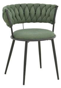 Scaun Bucatarie/Dining Akisa Textil Verde