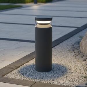 IDEAL LUX Lampă cu soclu LED Ideal Lux Boeing, negru, înălțime 40 cm, Negru, Metal