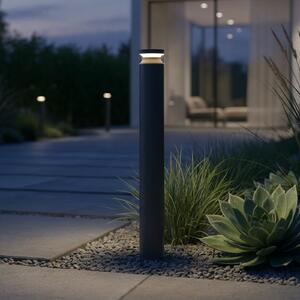 IDEAL LUX Ideal Lux Bornă luminoasă LED Boeing, înălțime 100 cm, negru, IP65, Negru, Metal