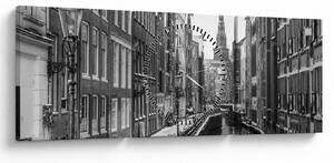 Tablou - Olanda (cu ceas) (90x30 cm)
