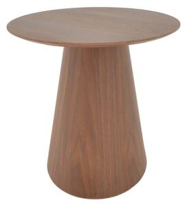 Masutea Cafea Donna MDF Nuc, Diametru 60 Cm