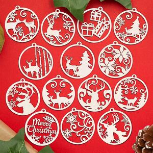 DUBLEZ | Ornamente de Crăciun pentru brad - Set mare (14 buc)