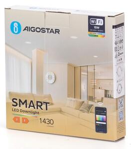 Aigostar -LED RGBW Corp de iluminat încastrat dimabil LED/15W/230V 2700-6500K Wi-Fi