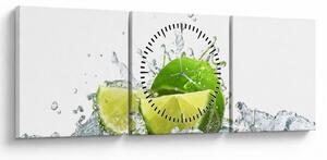 Tablou - Limes (cu ceas) (90x30 cm)