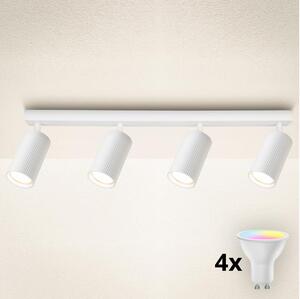 Brilagi - Spot LED RGBW dimmabil SELE MODERN 4xGU10/4,8W/230V alb
