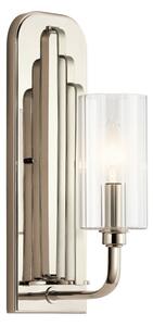 Quintiesse QN-KIMROSE1-PN -Aplică de perete KIMROSE 1xE14/40W/230V crom lucios