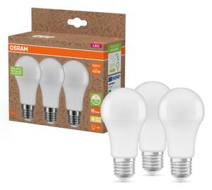 Set 3x bec LED din plastic reciclat A100 E27/14W/230V 2700K - Osram