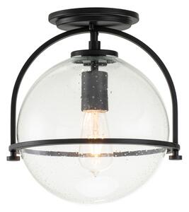 Quintiesse QN-SOMERSET-F-C-BK - Plafonieră SOMERSET 1xE27/60W/230V neagră