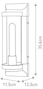 Quintiesse QN-PEARSON-M-BU - Aplica de perete pentru exterior PEARSON M 1xE27/60W/230V IP44 bronz