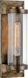 Quintiesse QN-PEARSON-M-BU - Aplica de perete pentru exterior PEARSON M 1xE27/60W/230V IP44 bronz