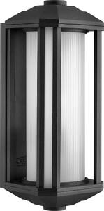 Quintiesse QN-CASTELLE-M-BLK CASTELLE M, Aplica de exterior pentru perete, 1xE27/60W/230V, IP44, negru