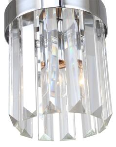 Pendul VETRO cu cablu 1xE14/10W/230V crom lucios