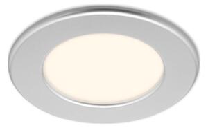 Briloner 7049014 - Plafonieră LED încastrată pentru baie, 6W/230V, IP44, crom mat