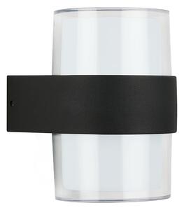 Telefunken 320405TF - Aplică LED de exterior pentru perete, 2x LED, 8W, 230V, IP44, negru