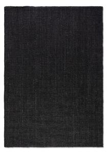 Covor negru din iută 80x150 cm Bouclé – Hanse Home