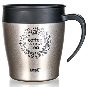 Banchet Călătorie cană termo TAZZA 330 ml, bej
