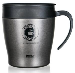 Banquet Cană termică de călătorie TAZZA 330 ml,antracit