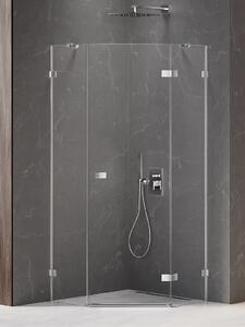 New Trendy Avexa cabină de duș 90x90 cm crom luciu/sticlă transparentă EXK-3887