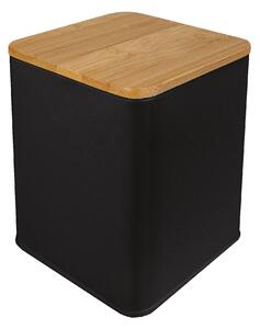 Kleine Wolke Cassone recipient de baie negru 8608926060