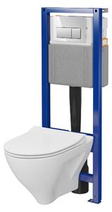 Cersanit Mille set cadru și vas wc, capac+ buton de spălare S701-780