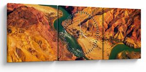 Tablou - Marele Canion (cu ceas) (90x30 cm)