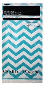 Fata de masa 137x274 cm CHEVRON TURCOISE