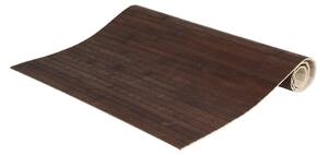 Covoraș flexibil, anitderapant, din bambus wenge, 80X50cm