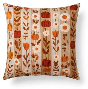 Husa pentru perna din microfibra PUMPKIN STRIPES 45x45 cm, colorat