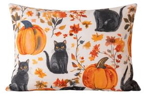 Husa de perna din microfibra CATS AND PUMPKINS 50x70 cm, colorat