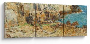 Tablou - Childe Hassam, A North East Headland, reproducere (cu ceas) (90x30 cm)