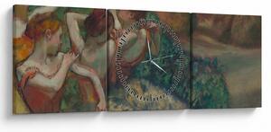 Tablou - Edgar Degas, Four Dancers, reproducere (cu ceas) (90x30 cm)