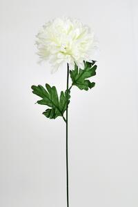 Floare artificială Crizantemă 50 cm, albă