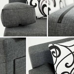 Canapea Dorien cu taburete (Alova 04 + Alova 46). 1058520