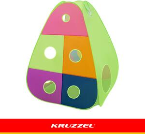 Cort de joacă pentru copii 5-în-1 Kruzzel – Cort cu tuneluri
