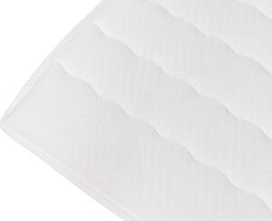 Pat matrimonial 160 cm Frinesa LED (crem) (cu somieră și saltea) (cu sp. depozitare) (cu iluminat LED). 1104223