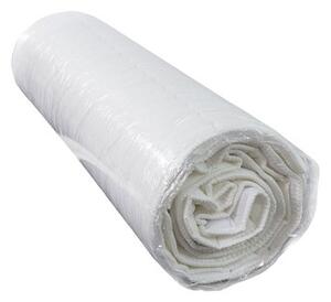 Pat matrimonial 160 cm Frinesa LED (crem) (cu somieră și saltea) (cu sp. depozitare) (cu iluminat LED). 1104223