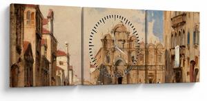 Tablou - Jules-Romain Joyant, The Scuola di San Marco, Venice, reproducere (cu ceas) (90x30 cm)