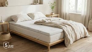 Topper saltea Sleepy, Bamboo Deluxe, 72x190x5, Moale-medie